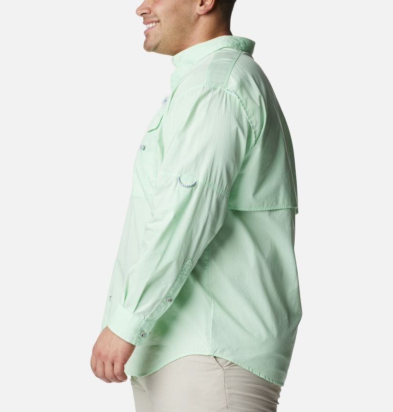 Camasa Columbia PFG Bonehead Long Sleeve Barbati Verde Menta | Plus Size HZ7Z1MQA0